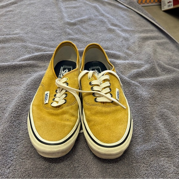 Vans Vault OG Authentic SP LX Julian Klincewicz Suede Nugget Gold Size 9.5 - Picture 8 of 10